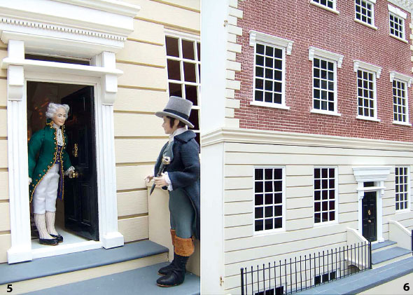 5 A Regency town house with Georgian footman and gentleman caller 6 A Kensington Regency town house